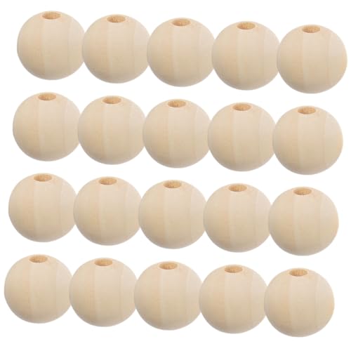DOITOOL 100 Stück Holzperlen spärlicher Perlenschmuck Runde Perlen sortiert Zahlenperlen Partydekorationen UV Bastelperlen aus Holz Perlen für Schmuckhersteller DIY-Perlen DOITOOL 100 Stück Holzperlen spärlicher Perlenschmuck Runde Perlen sortiert Zahlenperlen Partydekorationen UV Bastelperlen aus Holz Perlen für Schmuckhersteller DIY-Perlen von DOITOOL