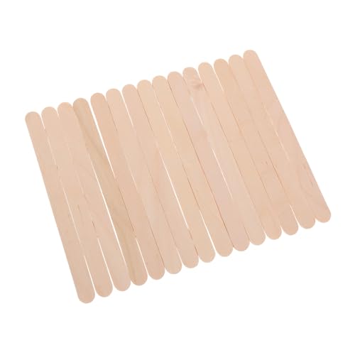 DOITOOL 100 Stück Holzstäbchen DIY Farbumrührer für Bastelarbeiten Kuchenbedarf Vielseitige Holzspatel zum Malen und Mischen Geeignet für DIY projekte Wiederverwendbar von DOITOOL