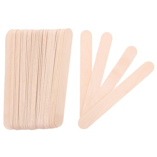 DOITOOL 100 Stück Holzstäbchen zum Basteln: Holzstäbchen, Eis am Stiel für Eiscreme, Wachszubehör, Rühren, Kunst im Klassenzimmer, DIY, Malen, Bastelprojekt DOITOOL 100 Stück Holzstäbchen zum Basteln: Holzstäbchen, Eis am Stiel für Eiscreme, Wachszubehör, Rühren, Kunst im Klassenzimmer, DIY, Malen, Bastelprojekt von DOITOOL