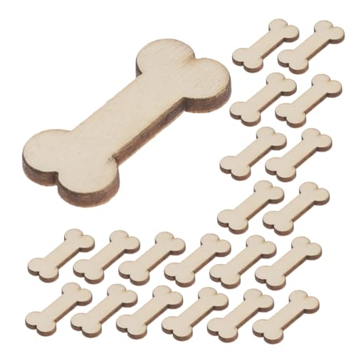 DOITOOL 100 Stück Hundeknochen dekoratives Holzstück unbemalte Holzverzierungen Hundeknochendekorationen unfertige leere Holzscheiben unfertige Holzscheiben Holzschild Buchsbaum Khaki DOITOOL 100 Stück Hundeknochen dekoratives Holzstück unbemalte Holzverzierungen Hundeknochendekorationen unfertige leere Holzscheiben unfertige Holzscheiben Holzschild Buchsbaum Khaki von DOITOOL