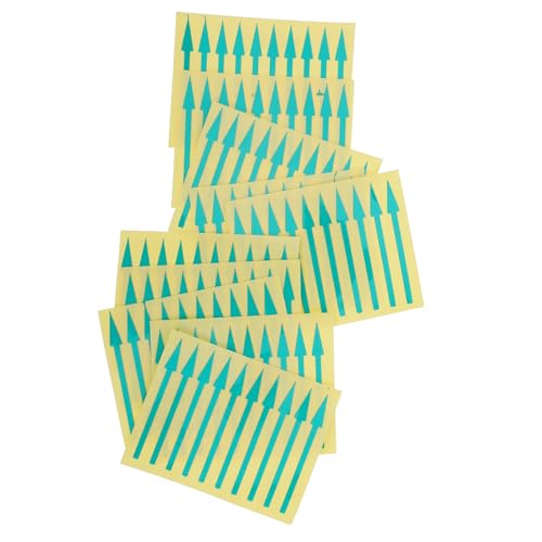DOITOOL 100 Stück Indikator Aufkleber Reflektierend Selbstklebend Instrumententafel Markierung Klebeetiketten Für Instrumentenanzeigen Richtungspfeile Grün DOITOOL 100 Stück Indikator Aufkleber Reflektierend Selbstklebend Instrumententafel Markierung Klebeetiketten Für Instrumentenanzeigen Richtungspfeile Grün von DOITOOL