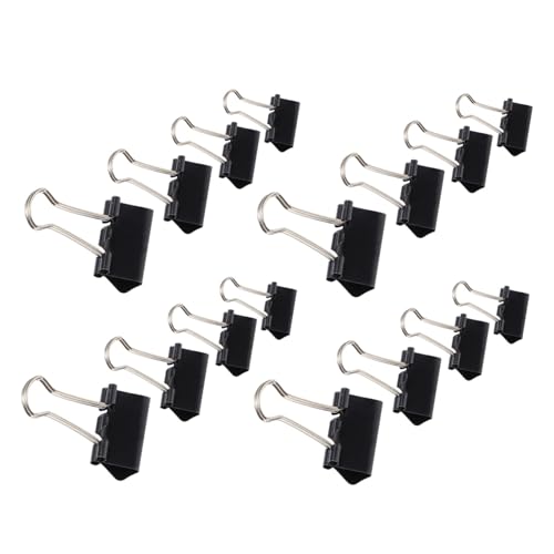 DOITOOL 100 Stück Langschwanz -tickethalterin Klemmen Für Büro Heftklammern Klein Papier Organisieren Clip Organisationsclip Heftklammern Papier Büroklammer Rechnungsclip Metall Schwarz DOITOOL 100 Stück Langschwanz -tickethalterin Klemmen Für Büro Heftklammern Klein Papier Organisieren Clip Organisationsclip Heftklammern Papier Büroklammer Rechnungsclip Metall Schwarz von DOITOOL
