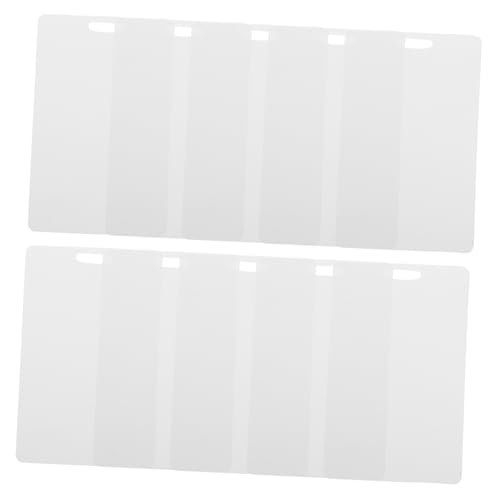 DOITOOL 100 Stück Leere PVC -Visitenkarte leere Karten unfertiges leeres Etikett Vintage leeres Etikett leere Tag-Verzierung Namensschilder aus Kunststoff Multifunktions-Plastikkarten Weiß DOITOOL 100 Stück Leere PVC -Visitenkarte leere Karten unfertiges leeres Etikett Vintage leeres Etikett leere Tag-Verzierung Namensschilder aus Kunststoff Multifunktions-Plastikkarten Weiß von DOITOOL