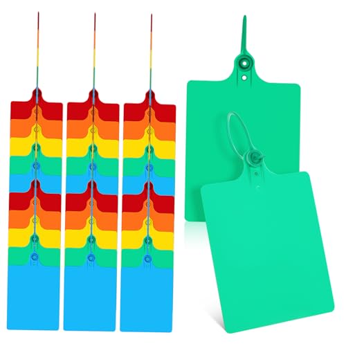 DOITOOL 100 Stück Logistik -tag Verkaufsetikett Du Etiketten Für Taschen Gepäck Inventar -tags Papieretiketten Kleine Etikettenaufkleber Schlüssel Schild Leere Tags Pp von DOITOOL