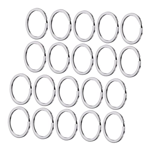 DOITOOL 100 Stück Metall Schlüsselringe Runde Spaltringe für Schlüsselanhänger Diy Zubehör für Taschen Schlüsselbund und Handwerk für Projekte und Organisation DOITOOL 100 Stück Metall Schlüsselringe Runde Spaltringe für Schlüsselanhänger Diy Zubehör für Taschen Schlüsselbund und Handwerk für Projekte und Organisation von DOITOOL