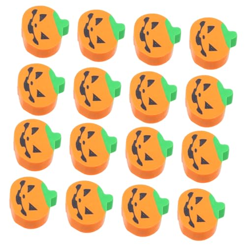 DOITOOL 100 Stück Mini Radiergummis Halloween Kürbis Bunte Tpr Radierer für Sauberes und Schmierfreies Löschen Herbst Schulmaterial Partygeschenk Klassenzimmer Belohnung von DOITOOL