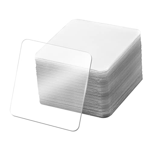 DOITOOL 100 Stück Nano doppelseitiger Klebstoff Dichtungsband doppelseitiges Klebeband doppelseitige Klebepads Bildband hängendes Klebeband Plakatband Acryl Transparent von DOITOOL