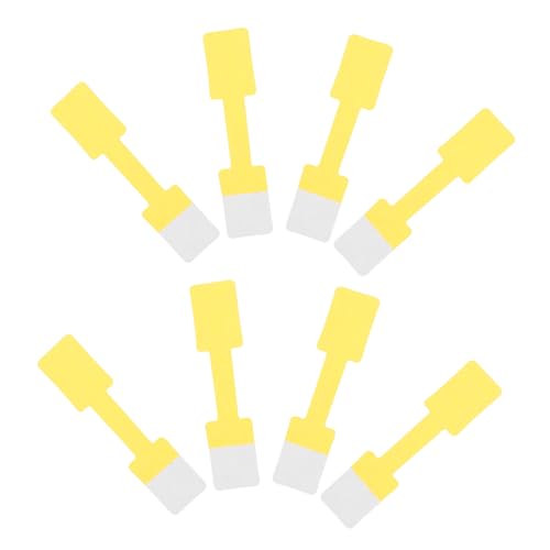 DOITOOL 100 Stück Preisschilder Für Schmuck Schmuck-display-tag Winzig Etiketten Schmucketikett Rosa Aufkleber Loch Klebrig Bunt Transparent Stichworte Dauerhaft Yellow Kraftpapier DOITOOL 100 Stück Preisschilder Für Schmuck Schmuck-display-tag Winzig Etiketten Schmucketikett Rosa Aufkleber Loch Klebrig Bunt Transparent Stichworte Dauerhaft Yellow Kraftpapier von DOITOOL