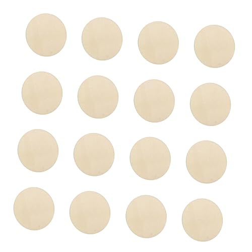 DOITOOL 100 Stück Runde Holzscheiben DIY Holzteile für Malerei Bastelprojekte und Dekoration Blanko Holzstücke für Kreative Projekte und Bastelbedarf DOITOOL 100 Stück Runde Holzscheiben DIY Holzteile für Malerei Bastelprojekte und Dekoration Blanko Holzstücke für Kreative Projekte und Bastelbedarf von DOITOOL