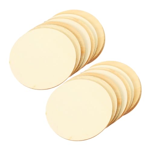 DOITOOL 100 Stück Runde Holzscheiben für Basteln DIY Holzscheiben zum Bemalen Gravieren und Dekorieren Glatte Oberfläche Dreischichtiges Holz für Kreative Holzschilder DOITOOL 100 Stück Runde Holzscheiben für Basteln DIY Holzscheiben zum Bemalen Gravieren und Dekorieren Glatte Oberfläche Dreischichtiges Holz für Kreative Holzschilder von DOITOOL