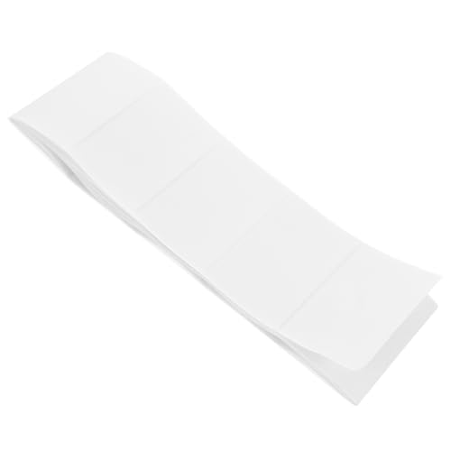DOITOOL 100 Stück Selbstklebende Etiketten Beschreibbare Namens und Adressetiketten aus Robustem Kupferpapier für Vielseitige Anwendungen im Büro und Zuhause von DOITOOL