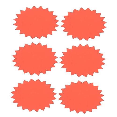DOITOOL 100 Stück Teilig Fluoreszierende Preisschilder aus Papier Leuchtende Explosionsform Preisetiketten Robust für Einzelhandel Supermarkt Geschäft Orange und Praktisch DOITOOL 100 Stück Teilig Fluoreszierende Preisschilder aus Papier Leuchtende Explosionsform Preisetiketten Robust für Einzelhandel Supermarkt Geschäft Orange und Praktisch von DOITOOL