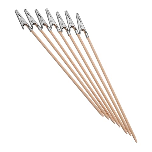 DOITOOL 100 Stück Teiliges Bambusmodellwerkzeug Krokodilklemmen Set Alligator Clips für DIY Modellbau Sprühlackieren Handhabung Langlebig Sicher DOITOOL 100 Stück Teiliges Bambusmodellwerkzeug Krokodilklemmen Set Alligator Clips für DIY Modellbau Sprühlackieren Handhabung Langlebig Sicher von DOITOOL