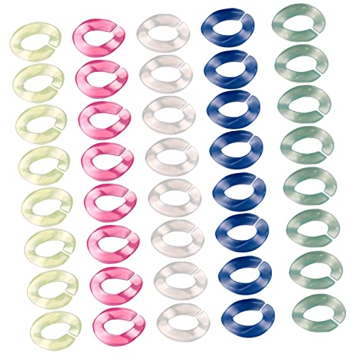 DOITOOL 100 Stück Teiliges DIY Ohrring Taschenketten Buntem Acryl Farbenfrohe Stilvolle Kettenverschlüsse für Individuelle Schmuck Taschenkreationen Leicht Anzupassen und Angenehm im DOITOOL 100 Stück Teiliges DIY Ohrring Taschenketten Buntem Acryl Farbenfrohe Stilvolle Kettenverschlüsse für Individuelle Schmuck Taschenkreationen Leicht Anzupassen und Angenehm im von DOITOOL