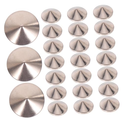 DOITOOL 100 Stück Teiliges Set Silberne Kegelförmige Kupfer Metallnieten Flacher Rückseite Starke Fixierung für Kleidung Schuhe Taschen Vielseitig Einsetzbar zum Basteln und Reparieren DOITOOL 100 Stück Teiliges Set Silberne Kegelförmige Kupfer Metallnieten Flacher Rückseite Starke Fixierung für Kleidung Schuhe Taschen Vielseitig Einsetzbar zum Basteln und Reparieren von DOITOOL