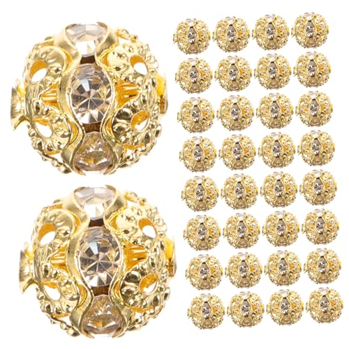 DOITOOL 100 Stück Teiliges Strass Spacer Perlen Rondelle Lose DIY Schmuckzubehör für Armband Halskette Basteln Glänzend Großer Abstandhalter Geeignet für Kreative Schmuckherstellung DOITOOL 100 Stück Teiliges Strass Spacer Perlen Rondelle Lose DIY Schmuckzubehör für Armband Halskette Basteln Glänzend Großer Abstandhalter Geeignet für Kreative Schmuckherstellung von DOITOOL