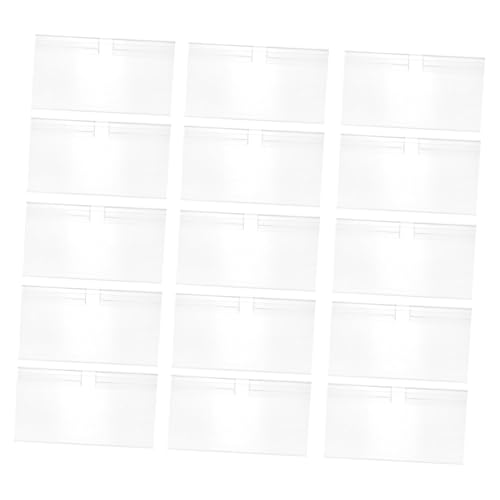 DOITOOL 100 Stück Teiliges Transparenter Doppeldrahtiger Preisschildhalter aus Robustem Material Wiederverwendbar für Supermärkte Einzelhandel und Warenpräsentation Verkaufsflächen DOITOOL 100 Stück Teiliges Transparenter Doppeldrahtiger Preisschildhalter aus Robustem Material Wiederverwendbar für Supermärkte Einzelhandel und Warenpräsentation Verkaufsflächen von DOITOOL