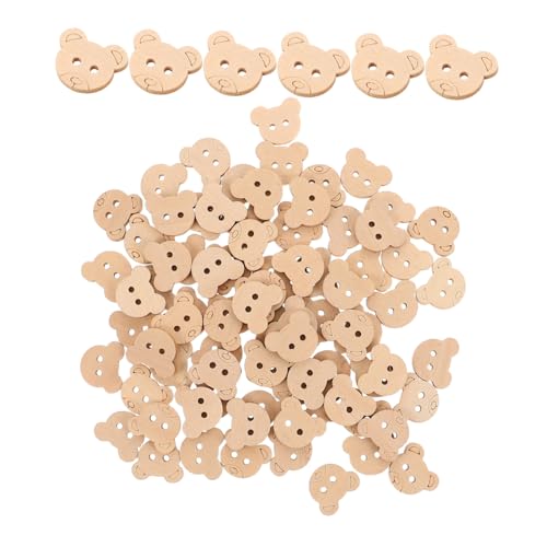 DOITOOL 100 Stück Tierform Holzknöpfe für Diy Bastelprojekte Kinderfreundliche Dekorative Knöpfe für Scrapbooking und Näharbeiten DOITOOL 100 Stück Tierform Holzknöpfe für Diy Bastelprojekte Kinderfreundliche Dekorative Knöpfe für Scrapbooking und Näharbeiten von DOITOOL