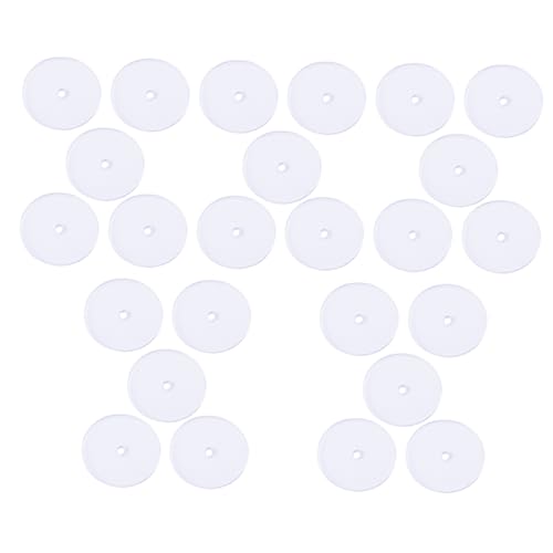 DOITOOL 100 Stück Transparente Ohrpolster für DIY Ohrstecker Schmerzfreie Gummidichtung für Empfindliche Ohrläppchen Umweltfreundliche Ohrclip Teile für Sicheren Halt von DOITOOL