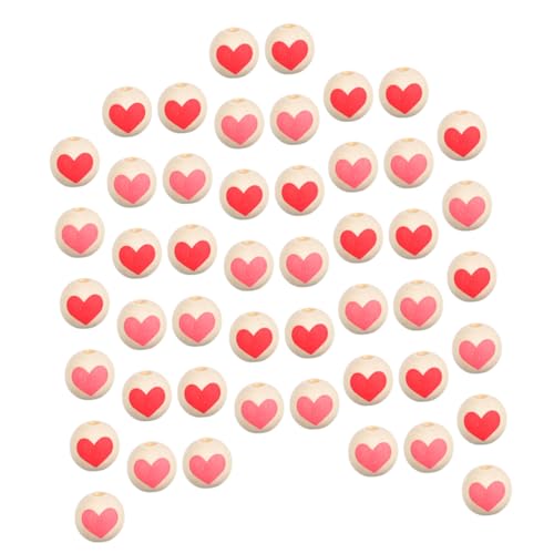 DOITOOL 100 Stück Valentinstag Holzperlen DIY Schmuckperlen Herzform Rot Sichere und Langlebige Bastelperlen für Schmuckherstellung Dekoration Handwerk Geschenkideen DOITOOL 100 Stück Valentinstag Holzperlen DIY Schmuckperlen Herzform Rot Sichere und Langlebige Bastelperlen für Schmuckherstellung Dekoration Handwerk Geschenkideen von DOITOOL