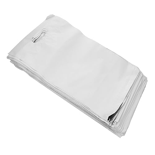 DOITOOL 100 Stück Verdickter Kurierbeutel Faltbar Kleine Business -taschen Kleidungsstück Versandtaschen Für Kleidung Mailing Taschen Tragetasche Taschen Masse Groß Porto Weiß Sport von DOITOOL