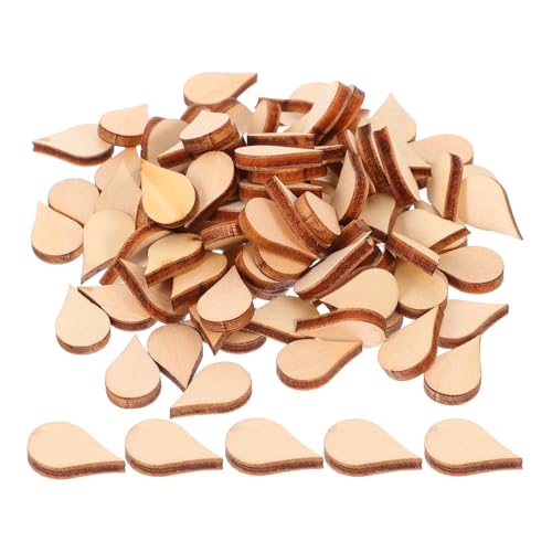 DOITOOL 100 Stück Wassertropfenförmige Holzscheiben Tropfenform Handdekor Massenhandwerk Verzierungen Zum Basteln Dekoration Basteln Chip Verzierung Basteln Regentropfen DOITOOL 100 Stück Wassertropfenförmige Holzscheiben Tropfenform Handdekor Massenhandwerk Verzierungen Zum Basteln Dekoration Basteln Chip Verzierung Basteln Regentropfen von DOITOOL