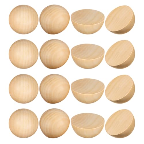 DOITOOL 100 Stück halbe Holzkugel unfertige halbe Bastelbälle Bälle basteln Holzkugeln zum Basteln halbrunde Holzkugeln Bälle selber machen massive Holzkugeln Holzformen Lotusbaum Beige DOITOOL 100 Stück halbe Holzkugel unfertige halbe Bastelbälle Bälle basteln Holzkugeln zum Basteln halbrunde Holzkugeln Bälle selber machen massive Holzkugeln Holzformen Lotusbaum Beige von DOITOOL