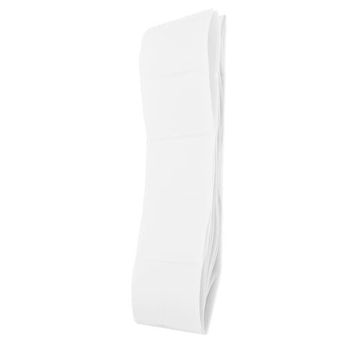 DOITOOL 100 Stück selbstklebendes Etikett bedruckbare Etiketten Aufkleber für Thermodrucker Adressetiketten Druckerpapier Druckeretiketten beschichtetes Papier Weiß von DOITOOL