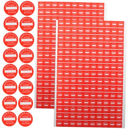 DOITOOL 1000 Stck Selbstklebende runde Warnetiketten Haftetiketten Für Garantie Sicherheitshinweise Elektronikgeräte Schutz Hinweisaufkleber DOITOOL 1000 Stck Selbstklebende runde Warnetiketten Haftetiketten Für Garantie Sicherheitshinweise Elektronikgeräte Schutz Hinweisaufkleber von DOITOOL