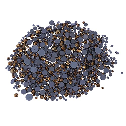 DOITOOL 1000 Stück Glitzernde Kristallglasperlen mit Flacher Rückseite Gemischte für Diy Schmuckherstellung Basteln und Kreative Projekte Gold DOITOOL 1000 Stück Glitzernde Kristallglasperlen mit Flacher Rückseite Gemischte für Diy Schmuckherstellung Basteln und Kreative Projekte Gold von DOITOOL