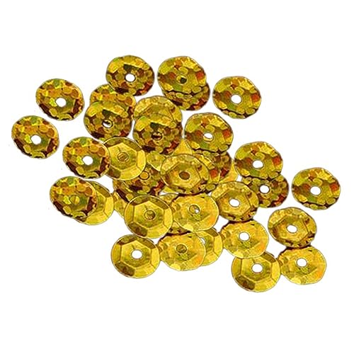 DOITOOL 1000 Stück Pailletten Schüttgut Runden Massenperlen Nähen Perlen Für Die Herstellung Von Armbändern Zahlenperlen Stickerei Dekorationen Basteln Verzierungen Für Das Handwerk Golden DOITOOL 1000 Stück Pailletten Schüttgut Runden Massenperlen Nähen Perlen Für Die Herstellung Von Armbändern Zahlenperlen Stickerei Dekorationen Basteln Verzierungen Für Das Handwerk Golden von DOITOOL