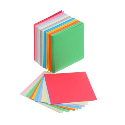 DOITOOL 1000 Stück Quadratisches Origami Papier Doppelseitig Bunt zum Basteln Scrapbooking DIY Projekte Schulaktivitäten Vielfältige Farben für Kreative Handarbeiten DOITOOL 1000 Stück Quadratisches Origami Papier Doppelseitig Bunt zum Basteln Scrapbooking DIY Projekte Schulaktivitäten Vielfältige Farben für Kreative Handarbeiten von DOITOOL
