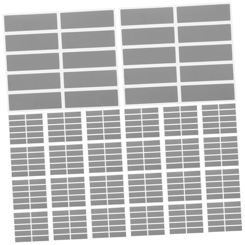 DOITOOL 1000 Stück Rubbelkarten-aufkleber Rubbelkarten Für Das Klassenzimmer Prämienkarten Für Lose Für Preise Abrubbeln Aufkleber Abkratzen Rubbelplakat Selbstklebende Folie Silver von DOITOOL