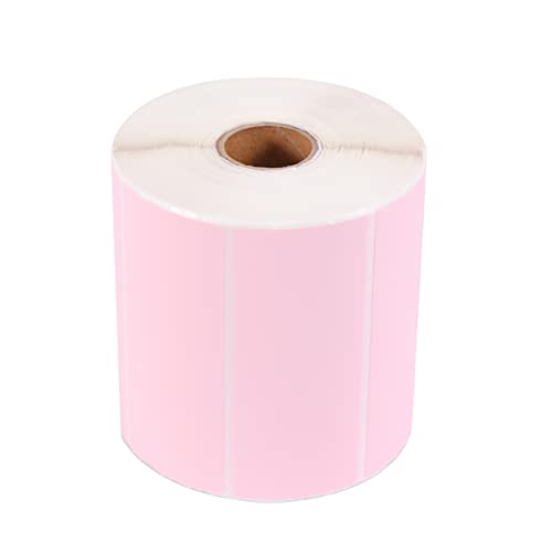 DOITOOL 1000 Stück Runde Selbstklebende Aufkleber Neonpink für Büro Geschäft und Kreative Projekte zur Kennzeichnung und Organisation von DOITOOL