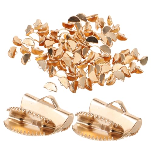 DOITOOL 1000 Stück Tassel Making Fastener Clips Schmuck Cord Ends Clip für Diy Accessoires Praktische Ripsband Endklemmen für Kleidung Taschen und Mehr DOITOOL 1000 Stück Tassel Making Fastener Clips Schmuck Cord Ends Clip für Diy Accessoires Praktische Ripsband Endklemmen für Kleidung Taschen und Mehr von DOITOOL