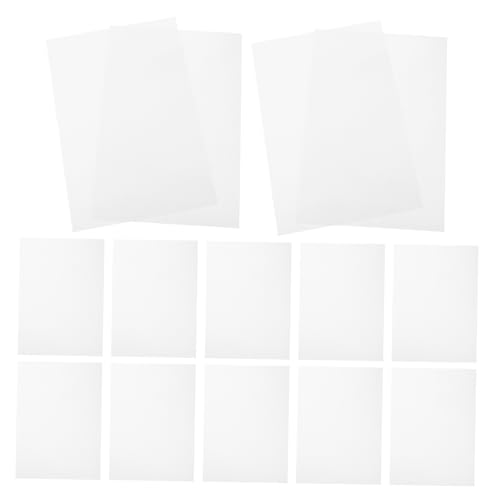 DOITOOL 100Blätter Druckerpapier Weißes Dickes Druckerpapier Für Vielseitige Anwendungen Leeres Druckerpapier Für Druck Und Basteln Format von DOITOOL