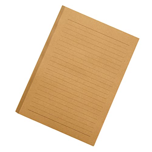 DOITOOL 100Blätter Retro Stil Briefpapier Kraftpapier Elegantes Klassisches Schreibpapier für Briefe Notizen und Gedichte Warmes Design Langlebig und Charmant von DOITOOL