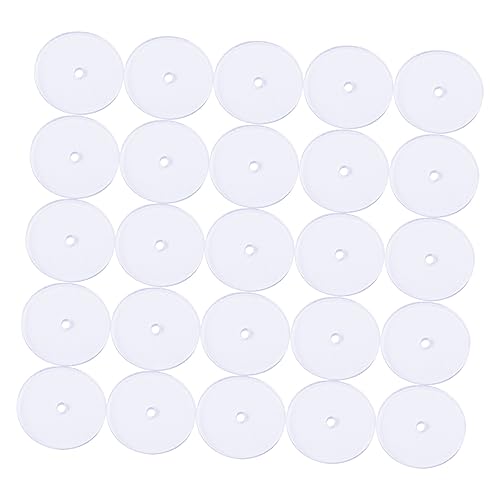DOITOOL 100Stücke Ohrring Stopper Kunststoff Praktische Allergiefreie Ohrring Verschlüsse für Sicheren und Komfortablen Sitz für DIY Ohrringe und Ohrstecker von DOITOOL