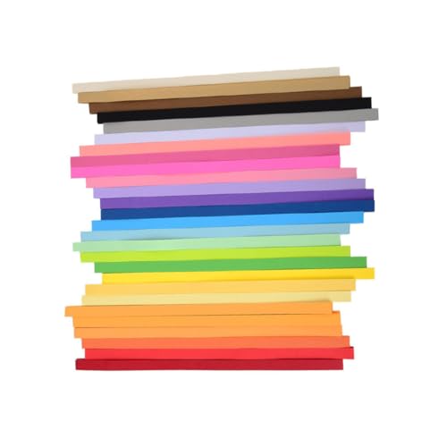DOITOOL 1080Stücke Origami in Farben Faltpapier für DIY Bastelprojekte Robustes für Aktivitäten und Unterhaltung mit Kindern von DOITOOL
