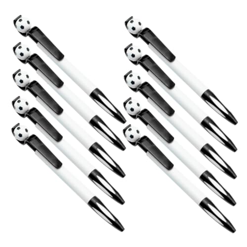 DOITOOL 10Stücke Fußball Kugelschreiber Entzückende Schreibstifte Für Büro Schule Und Fußball Partys Kreative Deko Für Mitgebsel Und Gastgeschenke DOITOOL 10Stücke Fußball Kugelschreiber Entzückende Schreibstifte Für Büro Schule Und Fußball Partys Kreative Deko Für Mitgebsel Und Gastgeschenke von DOITOOL