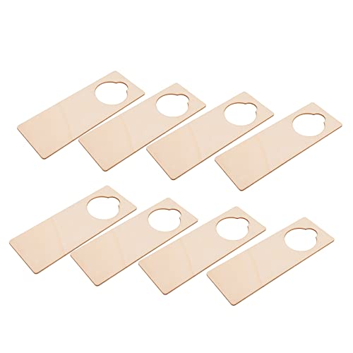 DOITOOL 10Stücke Holz Türgriff Anhänger Blanko Holzschilder Für DIY Malerei Türdekoration Handgeschriebene Hinweise Und Witzige Botschaften Holzplaketten DOITOOL 10Stücke Holz Türgriff Anhänger Blanko Holzschilder Für DIY Malerei Türdekoration Handgeschriebene Hinweise Und Witzige Botschaften Holzplaketten von DOITOOL