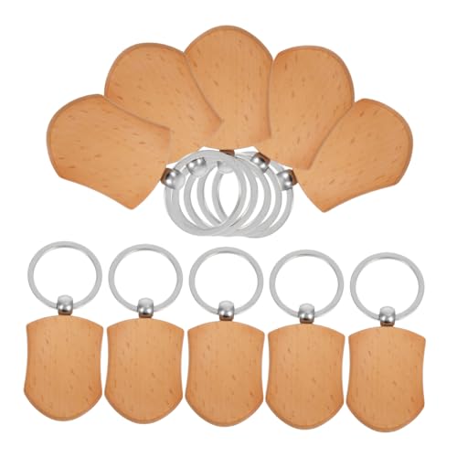 DOITOOL 10Stücke Holzschild Schlüsselanhänger Blanko Zum Gravieren DIY Holz Anhänger Für Handwerk Etiketten Und Dekorationen Langlebig Und Vielseitig Einsetzbar DOITOOL 10Stücke Holzschild Schlüsselanhänger Blanko Zum Gravieren DIY Holz Anhänger Für Handwerk Etiketten Und Dekorationen Langlebig Und Vielseitig Einsetzbar von DOITOOL