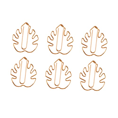 DOITOOL 10Stücke Kreative Büroklammern Cartoon Schildkröte und Design Tragbare Lesezeichenclips für Büro und Schule Roségold Farben von DOITOOL