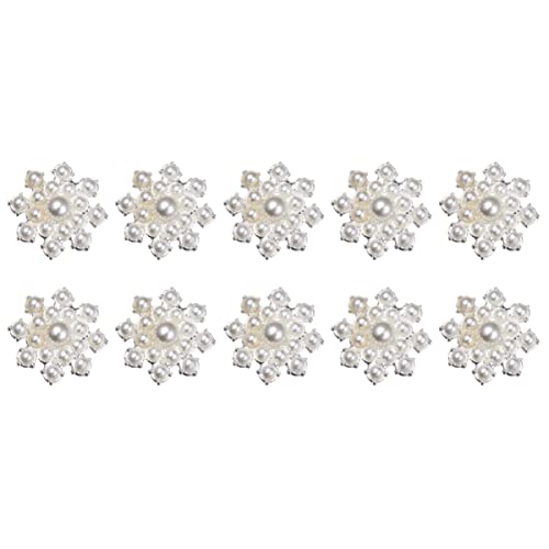 DOITOOL 10Stücke Teiliges DIY Blütenornamente Silber Perlenapplikationen für Hochzeitsdekoration Bastelarbeiten und um Ihre Projekte zu Verschönern DOITOOL 10Stücke Teiliges DIY Blütenornamente Silber Perlenapplikationen für Hochzeitsdekoration Bastelarbeiten und um Ihre Projekte zu Verschönern von DOITOOL