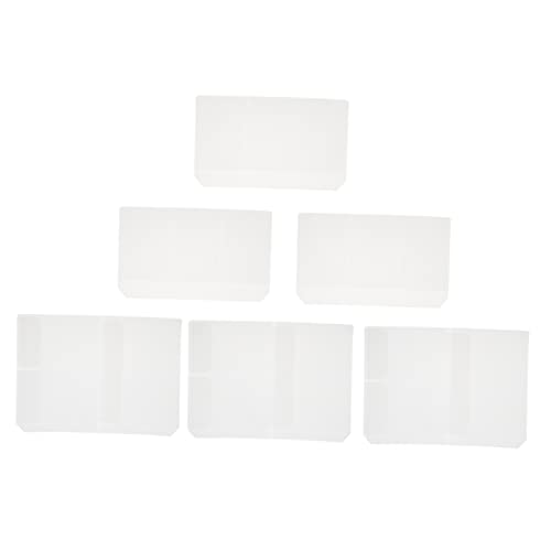 DOITOOL 10Stücke Teiliges Eva Aufbewahrungstaschen mit Reißverschluss Praktische Bill und Taschen Transparent und Leicht für Notizen und Karten DOITOOL 10Stücke Teiliges Eva Aufbewahrungstaschen mit Reißverschluss Praktische Bill und Taschen Transparent und Leicht für Notizen und Karten von DOITOOL
