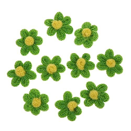 DOITOOL 10Stücke Teiliges Gestickte Blumenapplikationen DIY Haarschmuck Zubehör Handgefertigte Wollblüten für Dekoration von Kleidung Taschen und Accessoires DOITOOL 10Stücke Teiliges Gestickte Blumenapplikationen DIY Haarschmuck Zubehör Handgefertigte Wollblüten für Dekoration von Kleidung Taschen und Accessoires von DOITOOL
