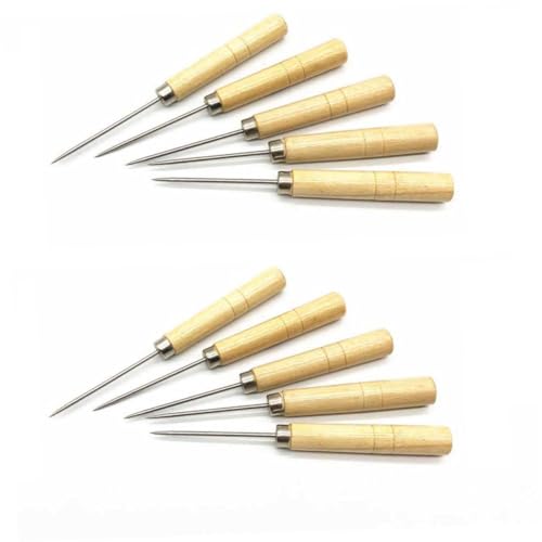 DOITOOL 10Stücke Teiliges Holzgriff Marker für Quilling und Modellierung Präzise Schreiber Nadeln Vielseitig Einsetzbar für Papierkunst und Dekoration Leicht und Tragbar DOITOOL 10Stücke Teiliges Holzgriff Marker für Quilling und Modellierung Präzise Schreiber Nadeln Vielseitig Einsetzbar für Papierkunst und Dekoration Leicht und Tragbar von DOITOOL