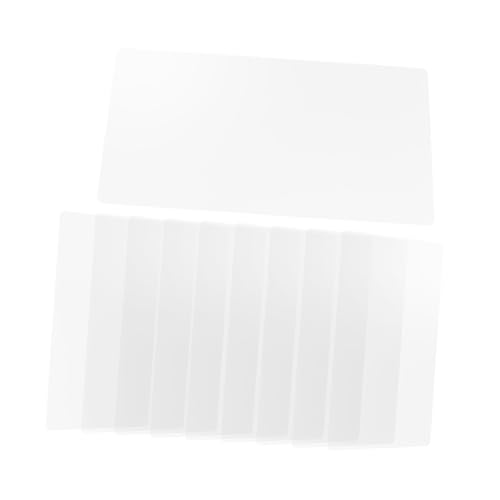 DOITOOL 10Stücke Teiliges PVC Stift Zeichenbrett Transparentes Graffiti Pad für Nachzeichnen mit Druckstiften Langlebig und Leicht zu Reinigen von DOITOOL