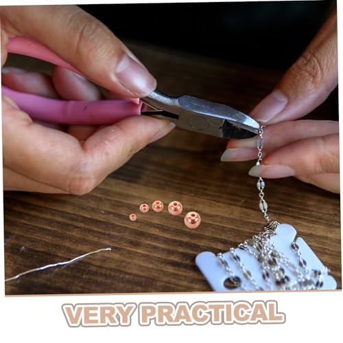 DOITOOL 1100 Stück Teiliges Perlen Roségold Glatte Gerade Lochrundperlen in Lose Bastelperlen für Diy Schmuckherstellung Armbänder Halsketten Ohrringe Schlüsselanhänger Langlebig und DOITOOL 1100 Stück Teiliges Perlen Roségold Glatte Gerade Lochrundperlen in Lose Bastelperlen für Diy Schmuckherstellung Armbänder Halsketten Ohrringe Schlüsselanhänger Langlebig und von DOITOOL