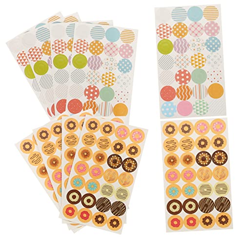 DOITOOL 1120 Stück Ordnerlochschutz Büro farbig Vinyl bunt office supplies office zubehör Etikett aufkleber Verstärkungskreise aus Papier Lochverstärkungsringe aus Papier Colorful von DOITOOL